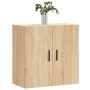 Wandschrank aus Sonoma-Eichenholzwerkstoff, 60 x 31 x 60 cm von vidaXL, Schließfächer und Lagerschränke - Ref: Foro24-829983,...