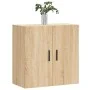 Wandschrank aus Sonoma-Eichenholzwerkstoff, 60 x 31 x 60 cm von vidaXL, Schließfächer und Lagerschränke - Ref: Foro24-829983,...