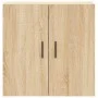 Wandschrank aus Sonoma-Eichenholzwerkstoff, 60 x 31 x 60 cm von vidaXL, Schließfächer und Lagerschränke - Ref: Foro24-829983,...