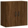 Eichenbrauner Wandschrank aus Holzwerkstoff, 60 x 31 x 60 cm von vidaXL, Schließfächer und Lagerschränke - Ref: Foro24-829971...