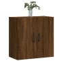 Eichenbrauner Wandschrank aus Holzwerkstoff, 60 x 31 x 60 cm von vidaXL, Schließfächer und Lagerschränke - Ref: Foro24-829971...