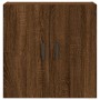 Eichenbrauner Wandschrank aus Holzwerkstoff, 60 x 31 x 60 cm von vidaXL, Schließfächer und Lagerschränke - Ref: Foro24-829971...