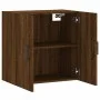 Eichenbrauner Wandschrank aus Holzwerkstoff, 60 x 31 x 60 cm von vidaXL, Schließfächer und Lagerschränke - Ref: Foro24-829971...