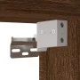 Eichenbrauner Wandschrank aus Holzwerkstoff, 60 x 31 x 60 cm von vidaXL, Schließfächer und Lagerschränke - Ref: Foro24-829971...