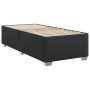 Cama box spring con colchón cuero sintético negro 80x200 cm en Camas y somieres | Comprar online en Foro24