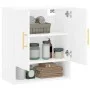White engineered wood wall cabinet 60x31x70 cm by vidaXL, Lockers and storage cabinets - Ref: Foro24-829892, Price: 62,39 €, ...