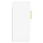 White engineered wood wall cabinet 60x31x70 cm by vidaXL, Lockers and storage cabinets - Ref: Foro24-829892, Price: 62,39 €, ...
