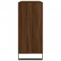 Scheibenschrank aus braunem Eichensperrholz, 84,5 x 38 x 89 cm von vidaXL, CD- und DVD-Speicher - Ref: Foro24-831787, Preis: ...