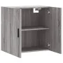 Sonoma grauer Wandschrank aus Holzwerkstoff, 60 x 31 x 60 cm von vidaXL, Schließfächer und Lagerschränke - Ref: Foro24-829986...