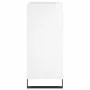 Glossy white plywood disc cabinet 84.5x38x89 cm by vidaXL, CD and DVD storage - Ref: Foro24-831782, Price: 83,03 €, Discount: %