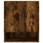 Smoked oak engineered wood wall cabinet 60x31x70 cm by vidaXL, Lockers and storage cabinets - Ref: Foro24-829937, Price: 61,2...