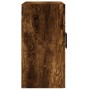 Wandschrank aus geräuchertem Eichenholzwerkstoff, 60 x 31 x 60 cm von vidaXL, Schließfächer und Lagerschränke - Ref: Foro24-8...