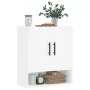 Wandschrank Holzwerkstoff weiß 60x31x70 cm von vidaXL, Schließfächer und Lagerschränke - Ref: Foro24-829932, Preis: 64,15 €, ...
