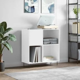 Weißer Plattenschrank aus Sperrholz, 84,5 x 38 x 89 cm von vidaXL, CD- und DVD-Speicher - Ref: Foro24-831772, Preis: 66,04 €,...