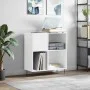 Weißer Plattenschrank aus Sperrholz, 84,5 x 38 x 89 cm von vidaXL, CD- und DVD-Speicher - Ref: Foro24-831772, Preis: 66,04 €,...