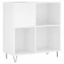 Weißer Plattenschrank aus Sperrholz, 84,5 x 38 x 89 cm von vidaXL, CD- und DVD-Speicher - Ref: Foro24-831772, Preis: 66,04 €,...