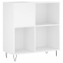 Weißer Plattenschrank aus Sperrholz, 84,5 x 38 x 89 cm von vidaXL, CD- und DVD-Speicher - Ref: Foro24-831772, Preis: 66,74 €,...
