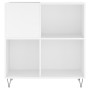 Weißer Plattenschrank aus Sperrholz, 84,5 x 38 x 89 cm von vidaXL, CD- und DVD-Speicher - Ref: Foro24-831772, Preis: 66,74 €,...