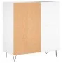 Weißer Plattenschrank aus Sperrholz, 84,5 x 38 x 89 cm von vidaXL, CD- und DVD-Speicher - Ref: Foro24-831772, Preis: 66,04 €,...