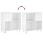 Weißer Plattenschrank aus Sperrholz, 84,5 x 38 x 89 cm von vidaXL, CD- und DVD-Speicher - Ref: Foro24-831772, Preis: 66,74 €,...