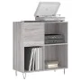 Plattenschrank aus grauem Sonoma-Sperrholz, 84,5 x 38 x 89 cm von vidaXL, CD- und DVD-Speicher - Ref: Foro24-831778, Preis: 6...