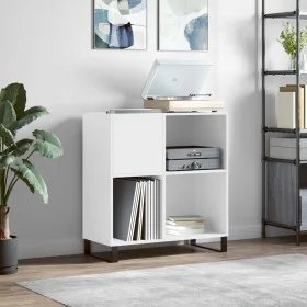 Weißer Plattenschrank aus Sperrholz, 84,5 x 38 x 89 cm von vidaXL, CD- und DVD-Speicher - Ref: Foro24-831780, Preis: 82,70 €,...