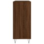 Brown oak plywood disc cabinet 84.5x38x89 cm by vidaXL, CD and DVD storage - Ref: Foro24-831779, Price: 70,16 €, Discount: %