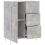 Betongraues Sideboard aus Holzwerkstoff, 69,5 x 34 x 90 cm von vidaXL, Sideboards - Ref: Foro24-830248, Preis: 91,22 €, Rabat...
