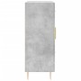 Concrete gray engineered wood sideboard 69.5x34x90 cm by vidaXL, Sideboards - Ref: Foro24-830248, Price: 91,22 €, Discount: %