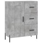 Concrete gray engineered wood sideboard 69.5x34x90 cm by vidaXL, Sideboards - Ref: Foro24-830272, Price: 102,67 €, Discount: %