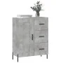 Betongraues Sideboard aus Holzwerkstoff, 69,5 x 34 x 90 cm von vidaXL, Sideboards - Ref: Foro24-830272, Preis: 101,49 €, Raba...
