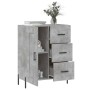 Concrete gray engineered wood sideboard 69.5x34x90 cm by vidaXL, Sideboards - Ref: Foro24-830272, Price: 102,67 €, Discount: %