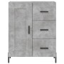 Concrete gray engineered wood sideboard 69.5x34x90 cm by vidaXL, Sideboards - Ref: Foro24-830272, Price: 102,67 €, Discount: %