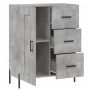 Concrete gray engineered wood sideboard 69.5x34x90 cm by vidaXL, Sideboards - Ref: Foro24-830272, Price: 102,67 €, Discount: %