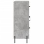 Concrete gray engineered wood sideboard 69.5x34x90 cm by vidaXL, Sideboards - Ref: Foro24-830272, Price: 102,67 €, Discount: %