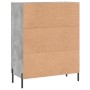 Concrete gray engineered wood sideboard 69.5x34x90 cm by vidaXL, Sideboards - Ref: Foro24-830272, Price: 102,67 €, Discount: %