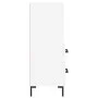 Aparador madera de ingeniería blanco 34,5x34x90 cm de vidaXL, Aparadores - Ref: Foro24-828668, Precio: 56,51 €, Descuento: %