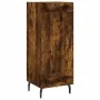 Aparador madera de ingeniería roble ahumado 34,5x34x90 cm de vidaXL, Aparadores - Ref: Foro24-830465, Precio: 61,93 €, Descue...