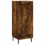 Sideboard aus geräuchertem Eichenholzwerkstoff, 34,5 x 34 x 90 cm von vidaXL, Sideboards - Ref: Foro24-830465, Preis: 62,71 €...
