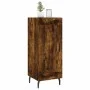 Sideboard aus geräuchertem Eichenholzwerkstoff, 34,5 x 34 x 90 cm von vidaXL, Sideboards - Ref: Foro24-830465, Preis: 61,93 €...