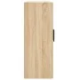 Wandschrank aus Sonoma-Eichenholzwerkstoff, 69,5 x 34 x 90 cm von vidaXL, Sideboards - Ref: Foro24-830407, Preis: 70,85 €, Ra...