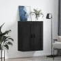 Armario de pared madera de ingeniería negro 69,5x34x90 cm de vidaXL, Aparadores - Ref: Foro24-830397, Precio: 82,95 €, Descue...