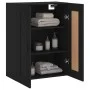 Armario de pared madera de ingeniería negro 69,5x34x90 cm de vidaXL, Aparadores - Ref: Foro24-830397, Precio: 82,95 €, Descue...