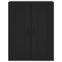 Black engineered wood wall cabinet 69.5x34x90 cm by vidaXL, Sideboards - Ref: Foro24-830397, Price: 78,71 €, Discount: %
