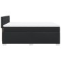 Cama box spring con colchón cuero sintético negro 160x200 cm en Camas y somieres | Comprar online en Foro24