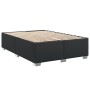 Cama box spring con colchón cuero sintético negro 160x200 cm en Camas y somieres | Comprar online en Foro24