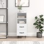 Weißes Sideboard aus Holzwerkstoff, 34,5 x 34 x 90 cm von vidaXL, Sideboards - Ref: Foro24-828660, Preis: 52,44 €, Rabatt: %