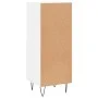 Weißes Sideboard aus Holzwerkstoff, 34,5 x 34 x 90 cm von vidaXL, Sideboards - Ref: Foro24-828660, Preis: 51,93 €, Rabatt: %