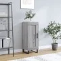 Engineered wood gray Sonoma sideboard 34.5x34x90 cm by vidaXL, Sideboards - Ref: Foro24-830474, Price: 67,63 €, Discount: %