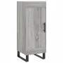 Engineered wood gray Sonoma sideboard 34.5x34x90 cm by vidaXL, Sideboards - Ref: Foro24-830474, Price: 67,63 €, Discount: %